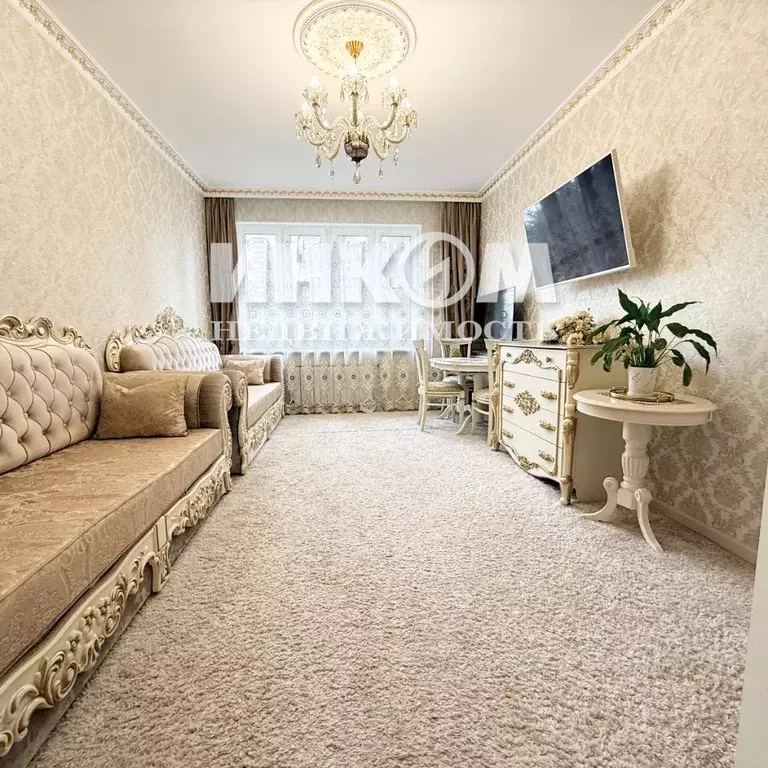3-к кв. Московская область, Одинцово ул. Сколковская, 1В (82.2 м) - Фото 1