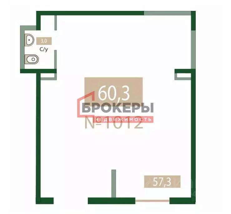 Помещение свободного назначения в Крым, Симферополь ул. Маршала ... - Фото 1