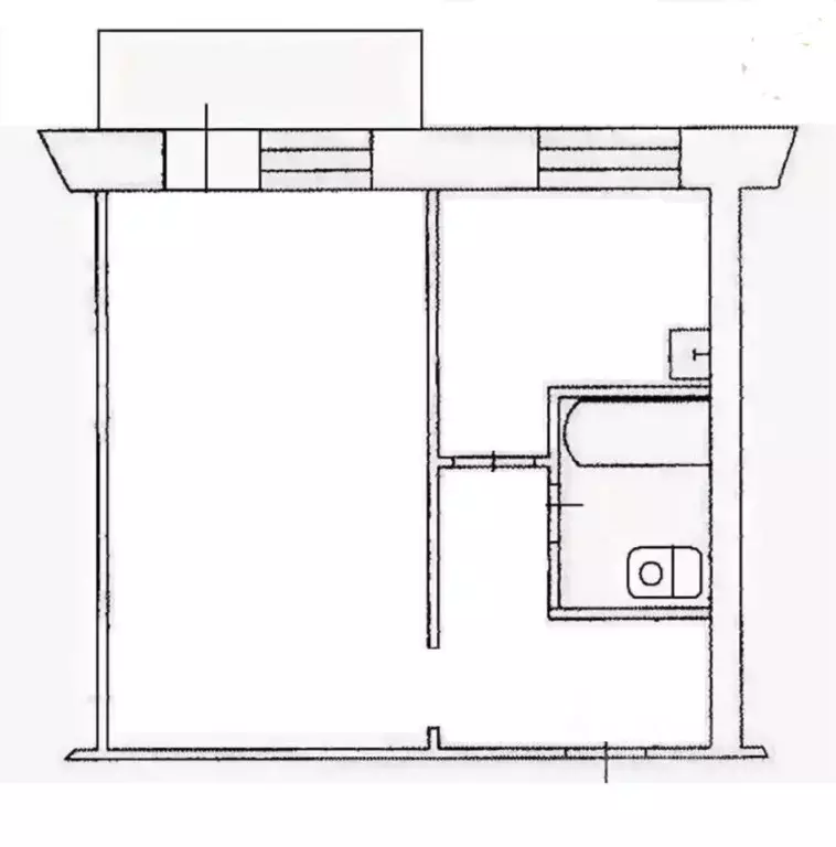 1-к кв. Липецкая область, Липецк ул. Механизаторов, 4 (30.3 м) - Фото 0