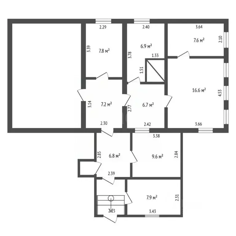 Дом в Вологодская область, Междуреченский муниципальный округ, д. ... - Фото 2