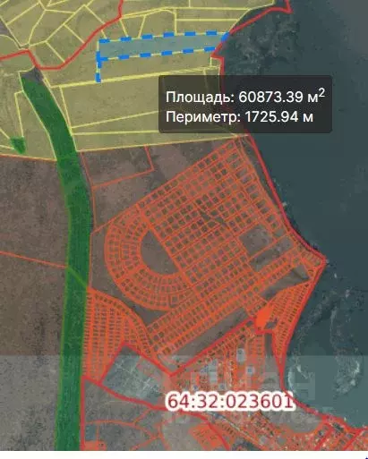 Участок в Саратовская область, Саратов муниципальное образование, с. ... - Фото 2