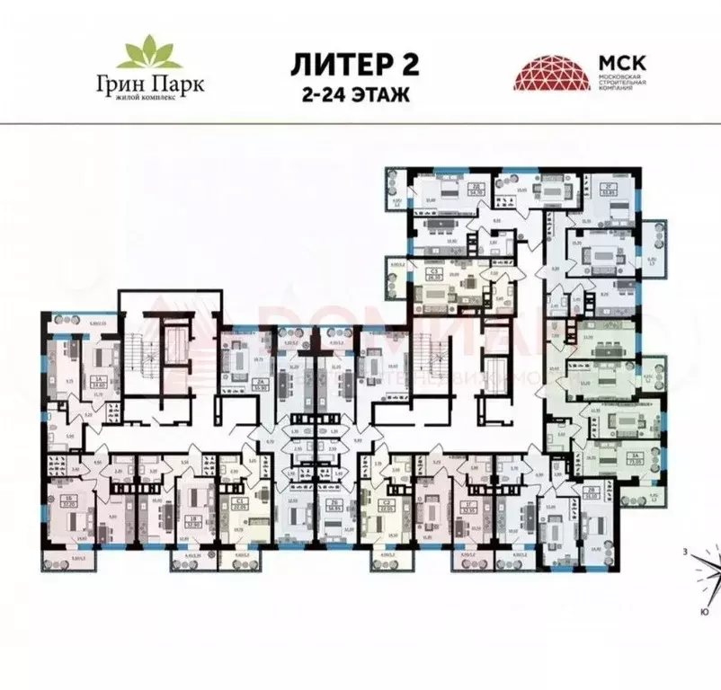 Студия Ростовская область, Ростов-на-Дону пос. Мирный, ул. Раздорская, ... - Фото 2