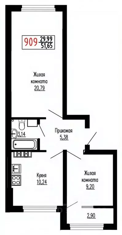 1-к кв. Свердловская область, Екатеринбург ул. Лыжников, 3 (51.2 м) - Фото 0