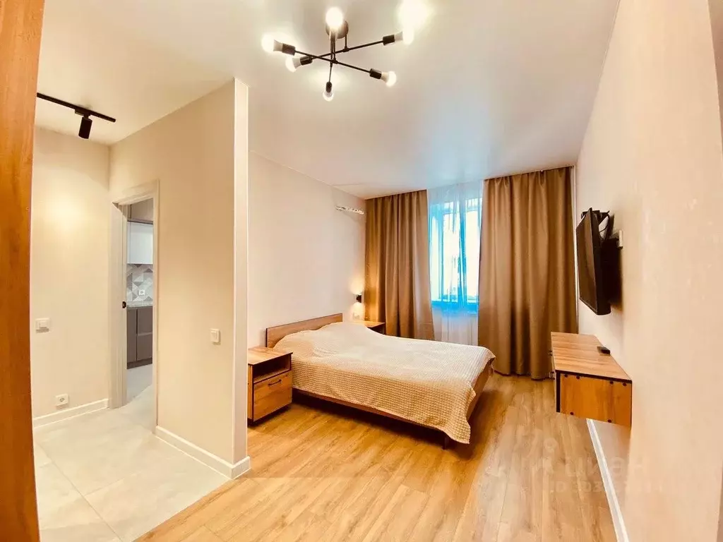 1-к кв. Тамбовская область, Тамбов проезд Запрудный, 4Вк1 (40.0 м) - Фото 1