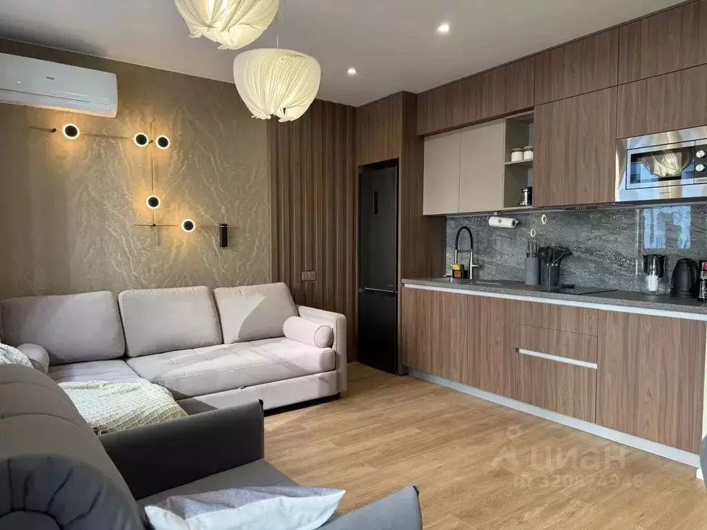 Студия Краснодарский край, Сочи ул. Искры, 88к2 (31.0 м) - Фото 0