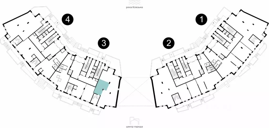 Помещение свободного назначения в Московская область, Щелково Ривер ... - Фото 1