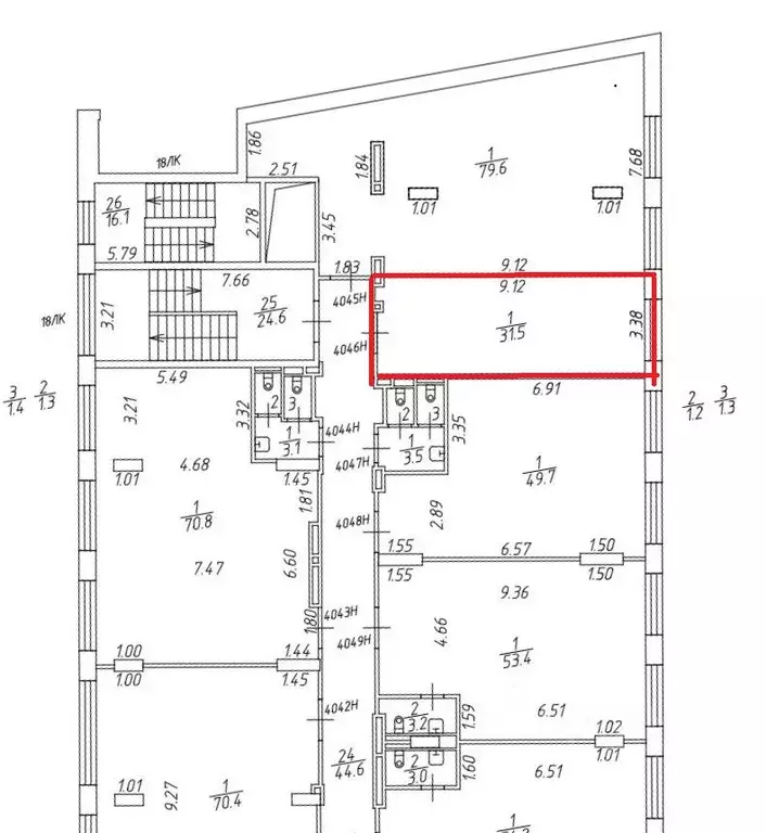Помещение свободного назначения в Санкт-Петербург ул. Салова, 61 (31 ... - Фото 1
