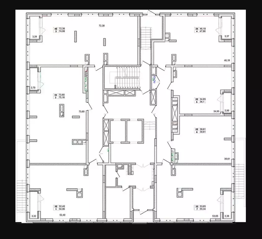 4-к кв. Кемеровская область, Кемерово ул. Дружбы, 10 (74.08 м) - Фото 1