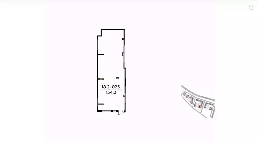 Торговая площадь в Москва Скандинавия жилой комплекс, 18.2.3 (134 м) - Фото 2