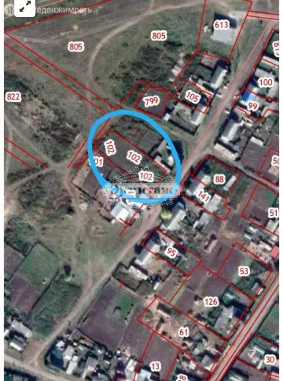 Участок в село Рычково, Советская улица, 14 (14 м) - Фото 1
