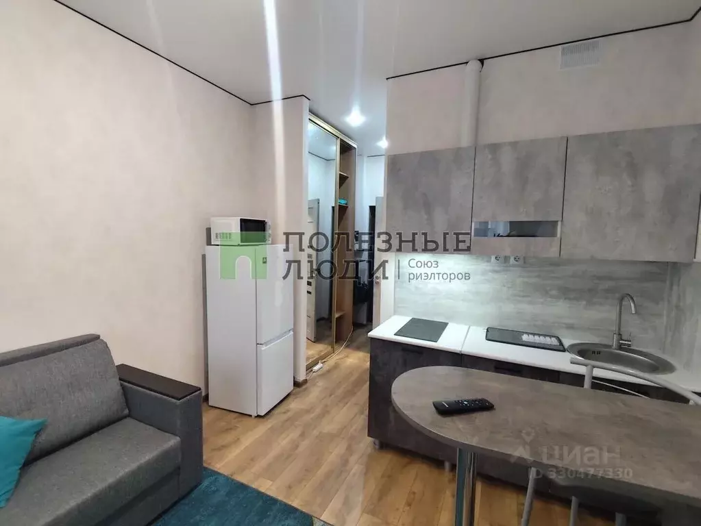 Студия Белгородская область, Белгород Донецкая ул., 79Ак3 (20.7 м) - Фото 1