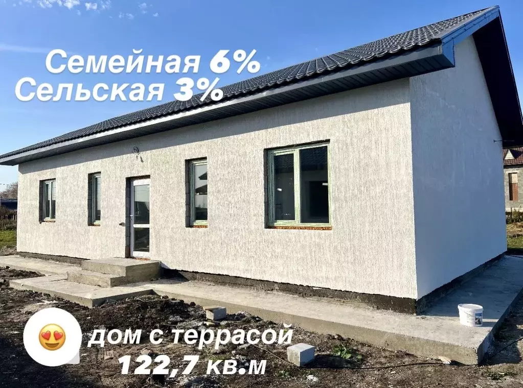 Дом в Омская область, Омский район, Магистральное с/пос, с. Ребровка ... - Фото 1