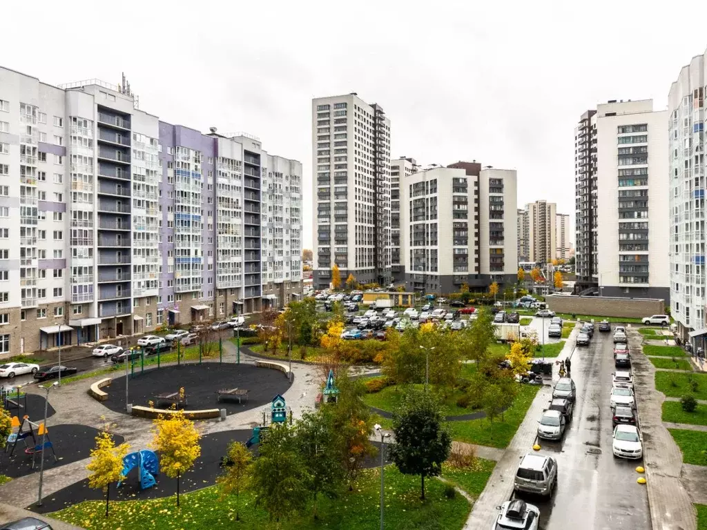 2-к кв. Ленинградская область, Мурино Всеволожский район, просп. ... - Фото 2