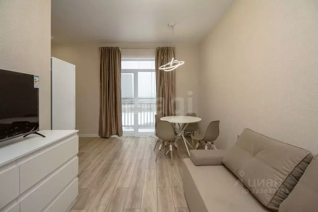 Студия Тюменская область, Тюмень ул. Краснооктябрьская, 16 (29.15 м) - Фото 0