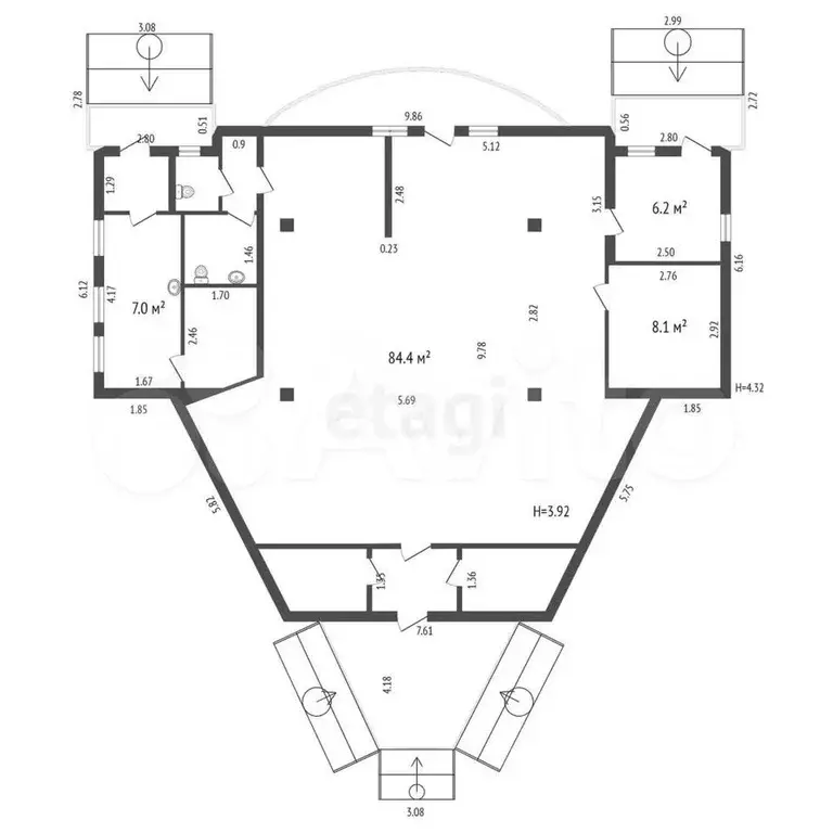 Продам помещение свободного назначения, 750 м - Фото 0