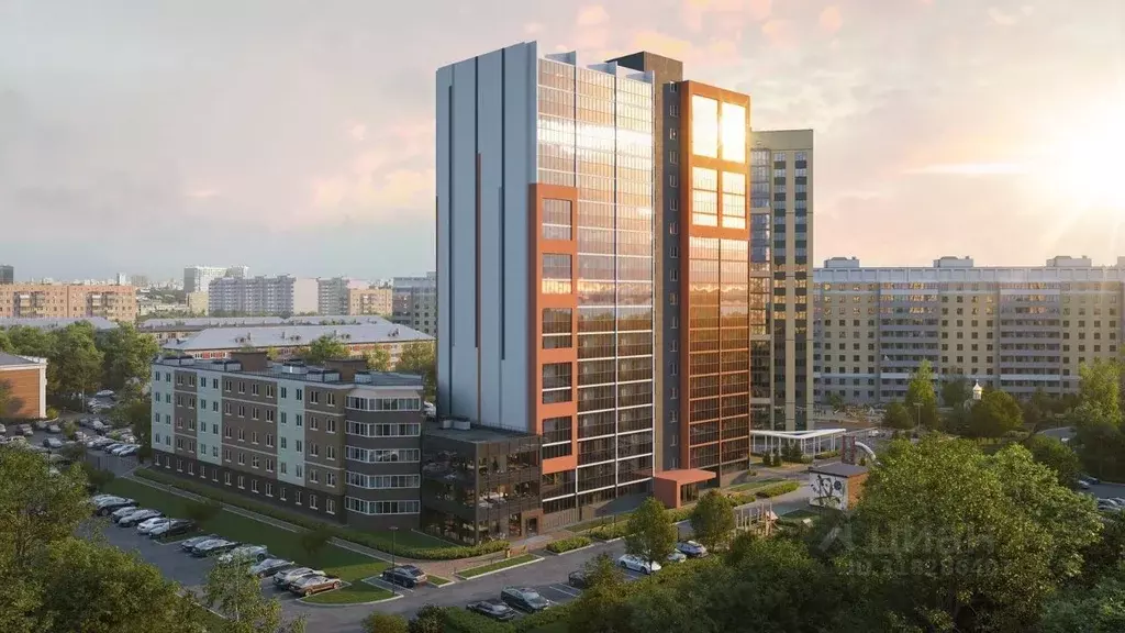 Студия Новосибирская область, Новосибирск Знаменский кв-л,  (26.34 м) - Фото 1