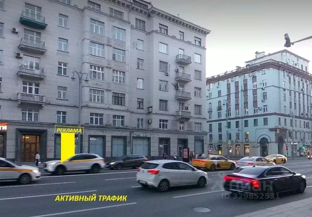 Помещение свободного назначения в Москва 1-я Тверская-Ямская ул., 11 ... - Фото 1