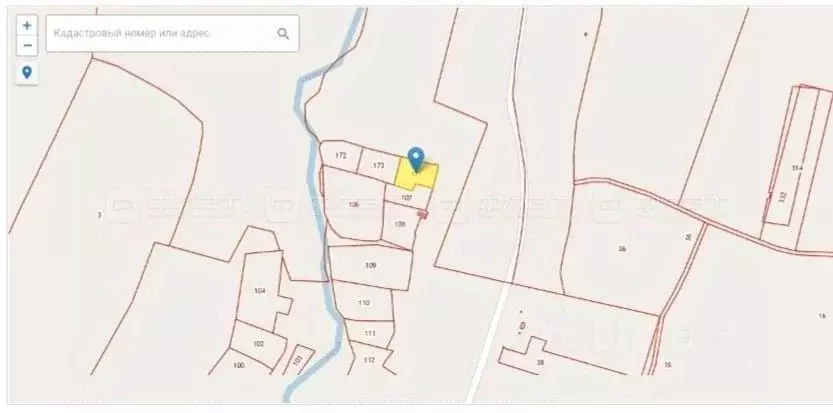 Участок в Татарстан, Тетюшский район, Федоровское с/пос, с. Удельное ... - Фото 1