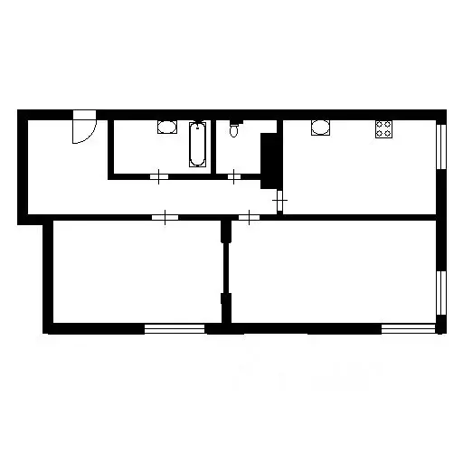 2-к кв. Санкт-Петербург ул. Верности, 17 (57.0 м) - Фото 2