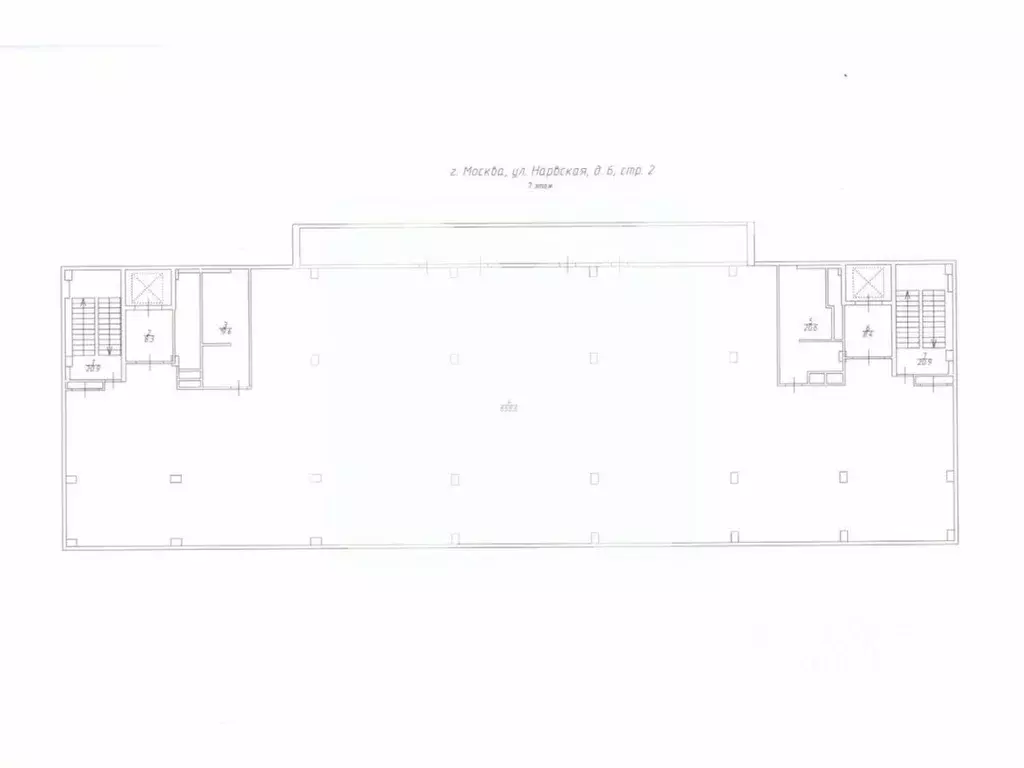 Помещение свободного назначения в Москва Нарвская ул., 6с2 (6409 м) - Фото 2