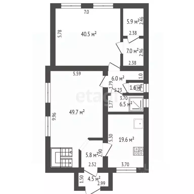 Дом в Ямало-Ненецкий АО, Новый Уренгой Заозерный мкр, 2В (259 м) - Фото 2