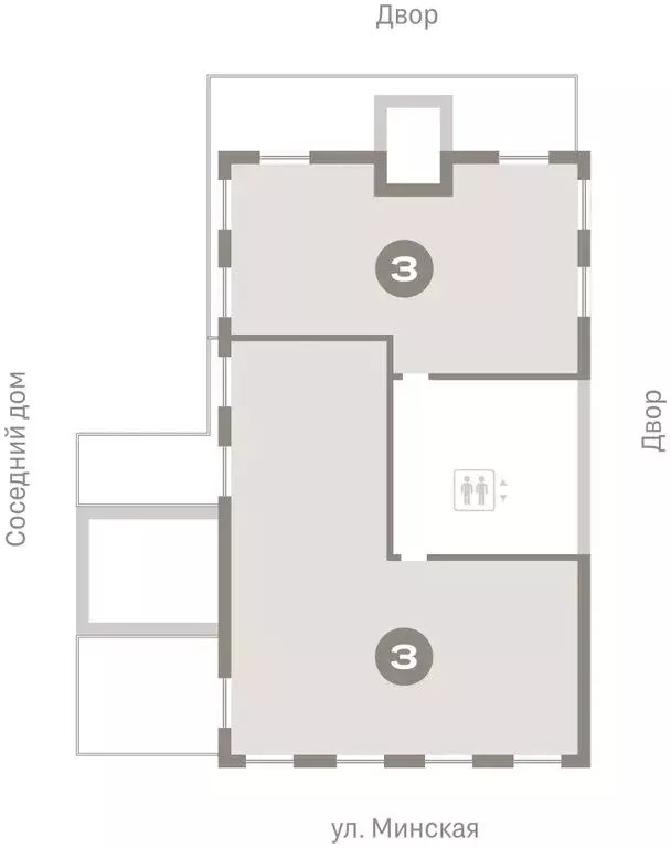 3-комнатная квартира: Тюмень, Холодильная улица, 65с2 (179.68 м) - Фото 1