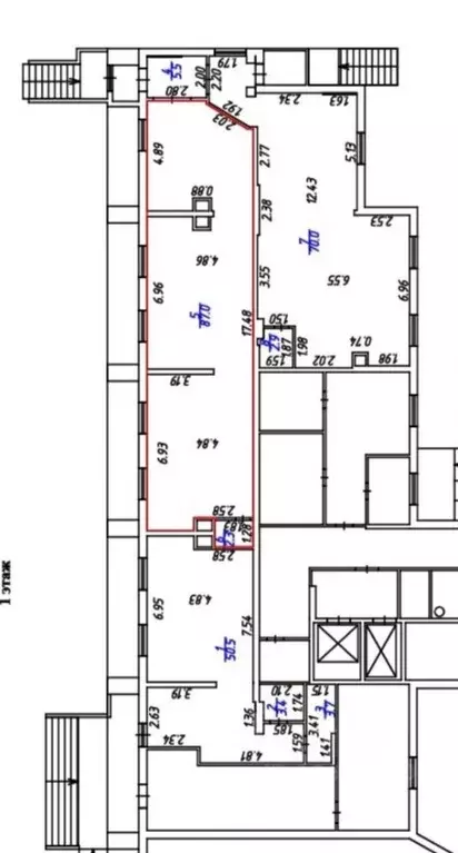 Помещение свободного назначения в Удмуртия, Ижевск ул. Гагарина, 5Б ... - Фото 2