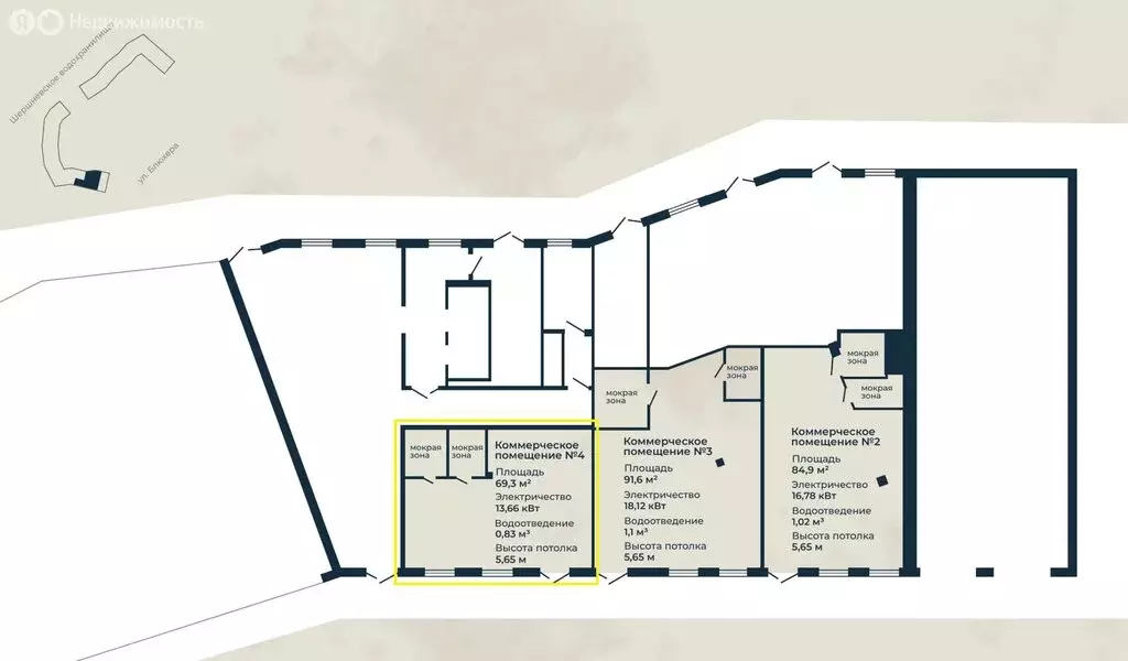 Торговая площадь (69.3 м) - Фото 2