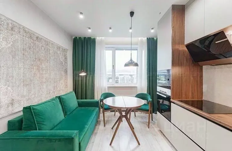 1-к кв. Татарстан, Казань ул. Новаторов, 8Б (37.8 м) - Фото 1