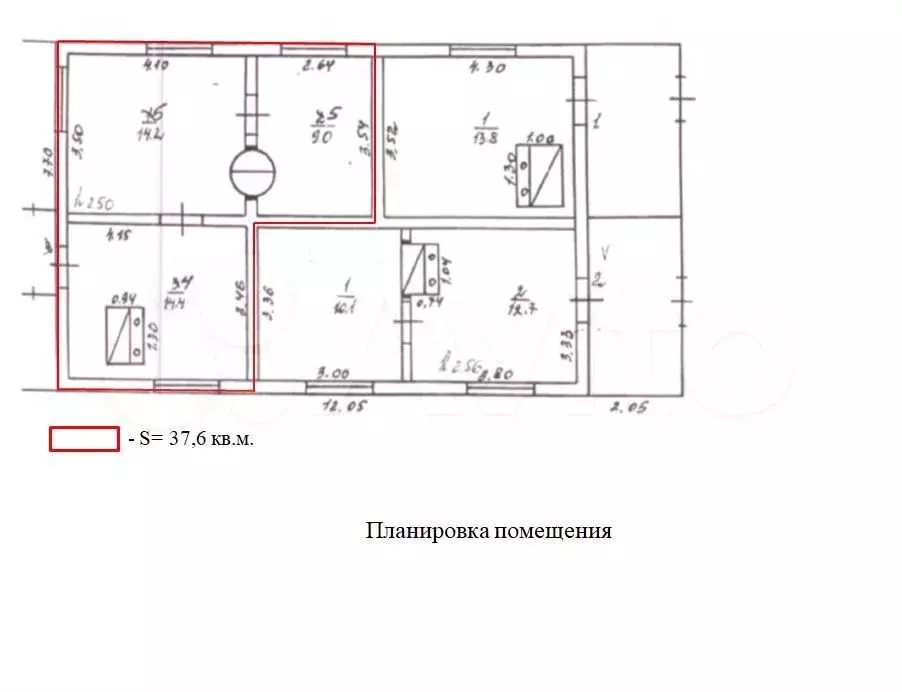 Свободного назначения, 37.6 м - Фото 0