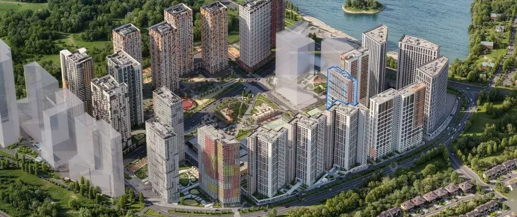 3-к кв. Московская область, Красногорск ул. Тенистых Аллей, 3к2 (89.2 ... - Фото 1