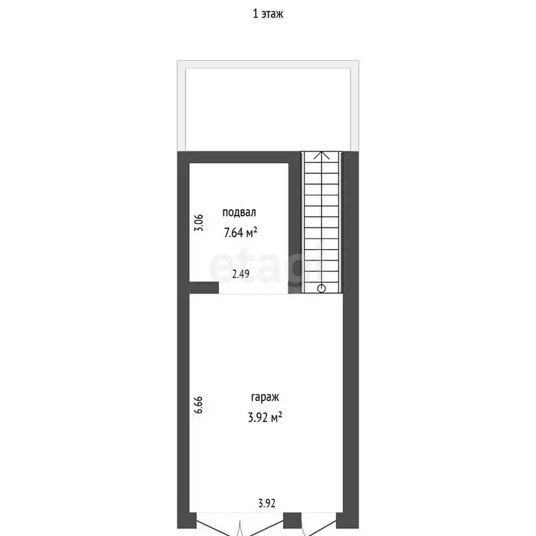 2-комнатная квартира: Новый Свет, улица Льва Голицына, 8 (33.9 м) - Фото 1