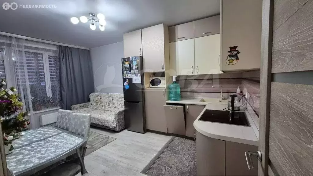 1-комнатная квартира: Тюменский муниципальный округ, рабочий посёлок ... - Фото 1