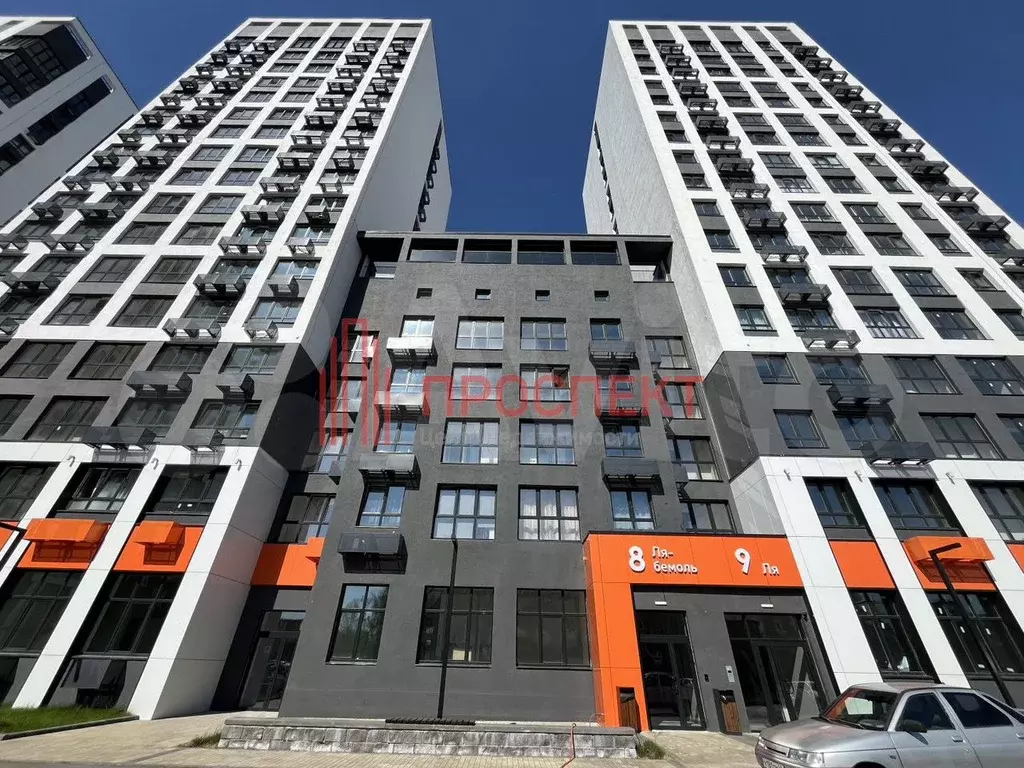 1-к. квартира, 56,9 м, 3/17 эт. - Фото 0