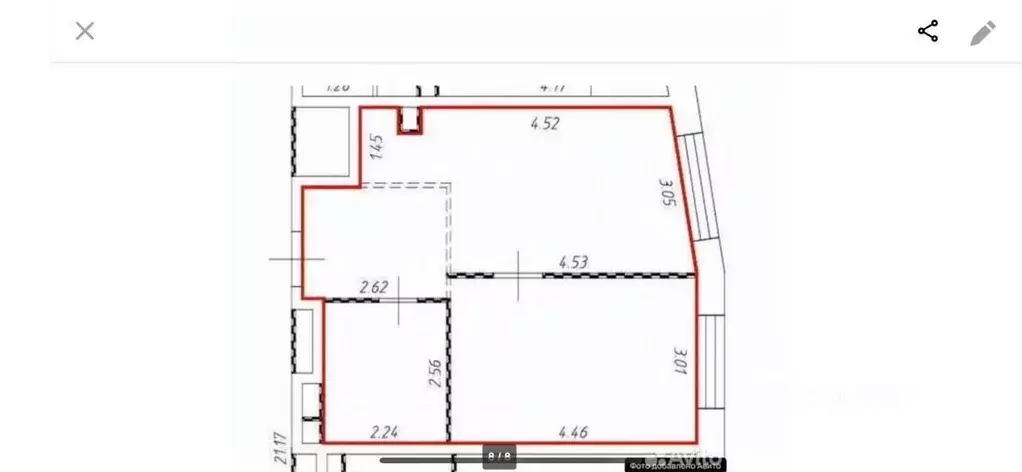 2-к кв. Москва ул. Крузенштерна, 9 (39.0 м) - Фото 2