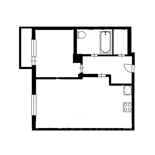 1-к кв. Москва Никулинская ул., 8к3 (44.0 м) - Фото 2