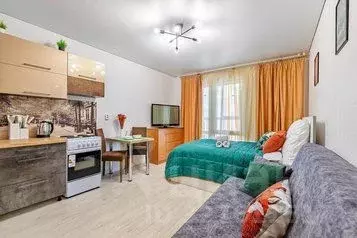 1-к кв. Татарстан, Зеленодольск просп. Строителей, 34 (30.0 м) - Фото 1