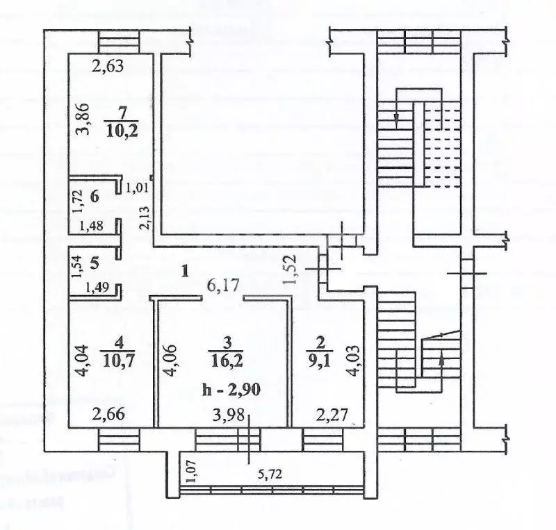 3-к кв. Иркутская область, Иркутск Донская ул., 24/2 (68.6 м) - Фото 2