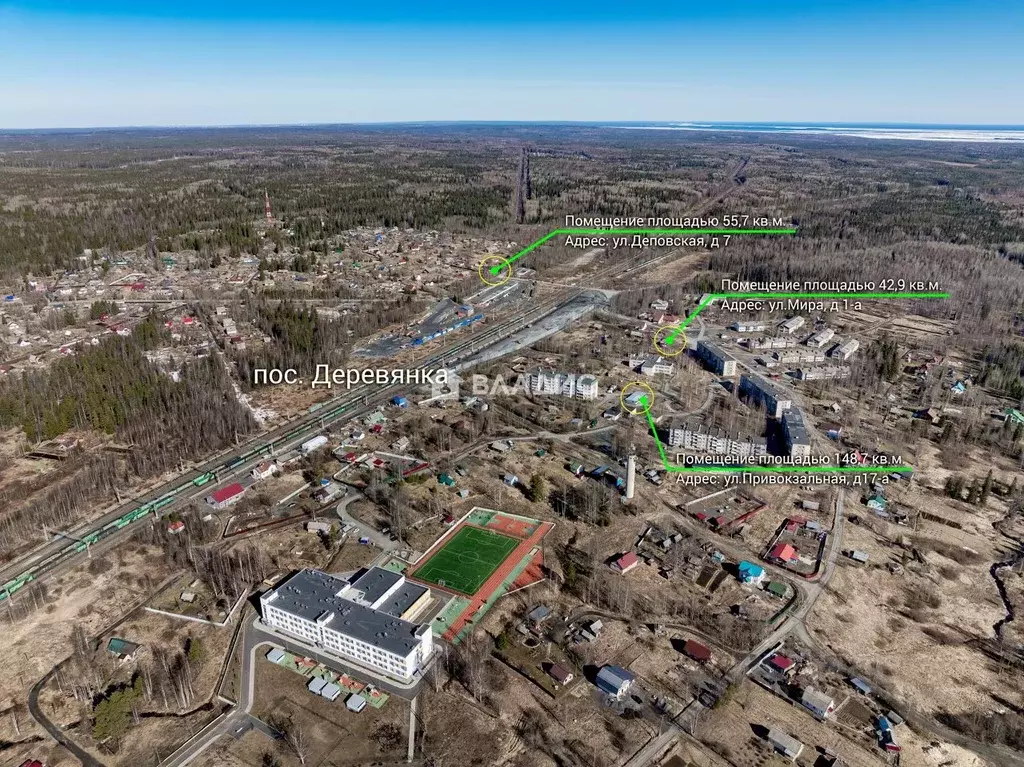 Помещение свободного назначения в Карелия, Прионежский район, пос. ... - Фото 2
