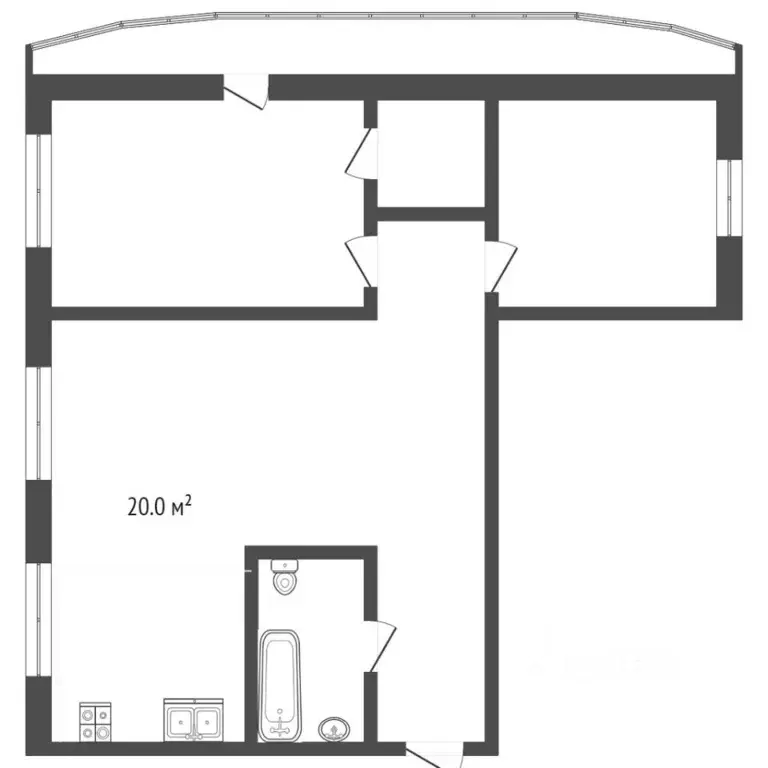 3-к кв. Ставропольский край, Пятигорск ул. Кипарисовая, 2к1 (115.0 м) - Фото 2