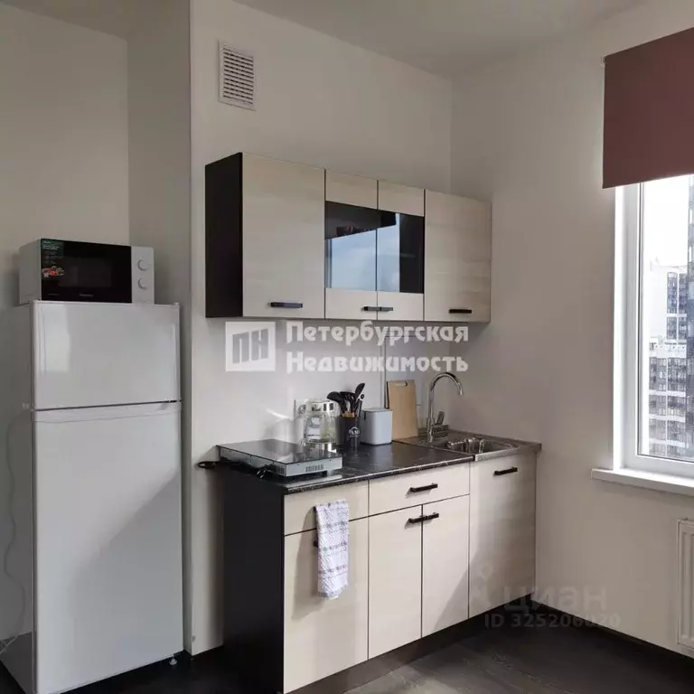 1-к кв. Санкт-Петербург ул. Верхне-Каменская, 11к1 (33.2 м) - Фото 2