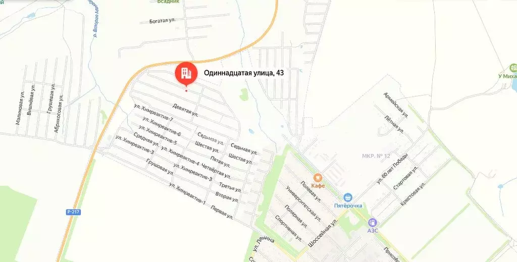 Участок в хутор Дёмино, садовое товарищество Альфа, Одиннадцатая улица ... - Фото 1