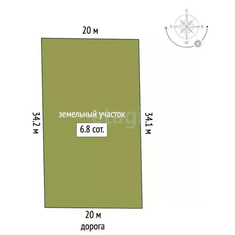 Участок в Башкортостан, Стерлитамакский район, Казадаевский сельсовет, ... - Фото 2