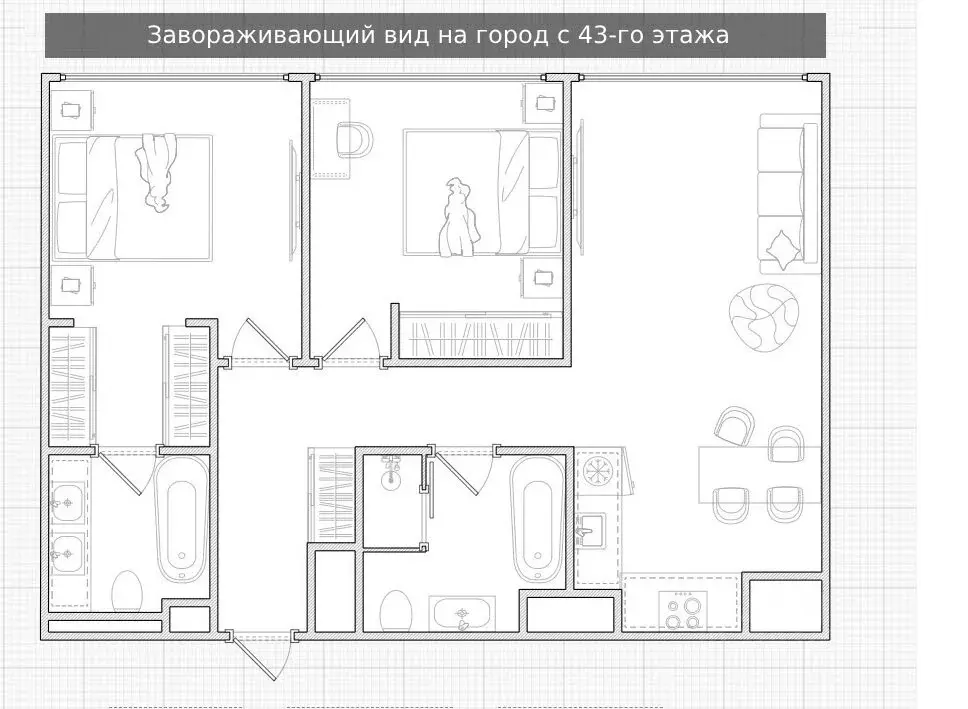 3-к кв. Москва ул. 4-я Марьиной рощи, 12К1 (65.0 м) - Фото 0