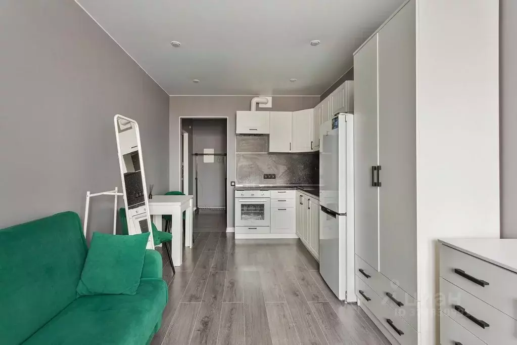 Студия Ленинградская область, Мурино Всеволожский район, ул. ... - Фото 1