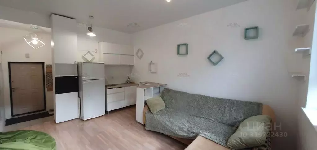 Студия Калужская область, Калуга ул. Спартака, 15 (24.1 м) - Фото 1