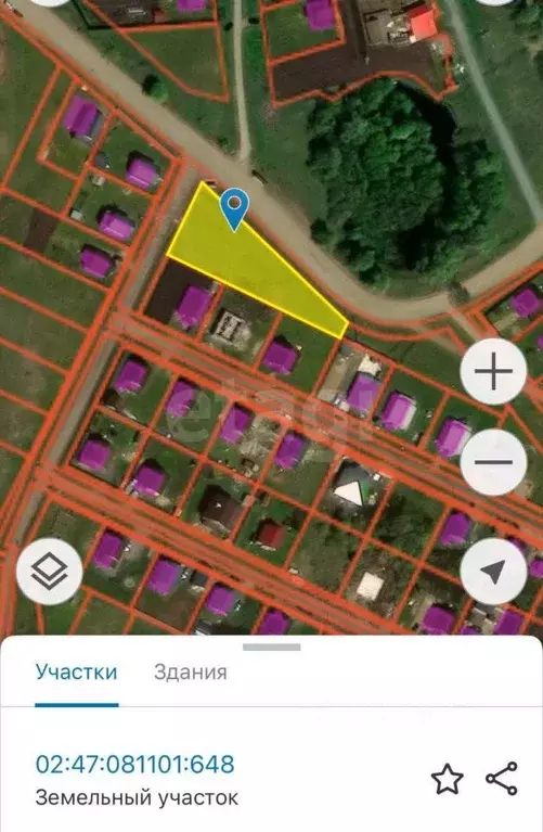 Участок в Башкортостан, Уфимский район, Кирилловский сельсовет, д. ... - Фото 1