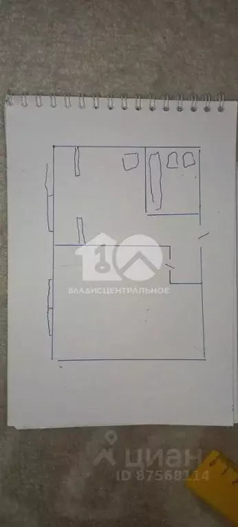 1-к кв. Новосибирская область, Искитимский район, Линево городское ... - Фото 2