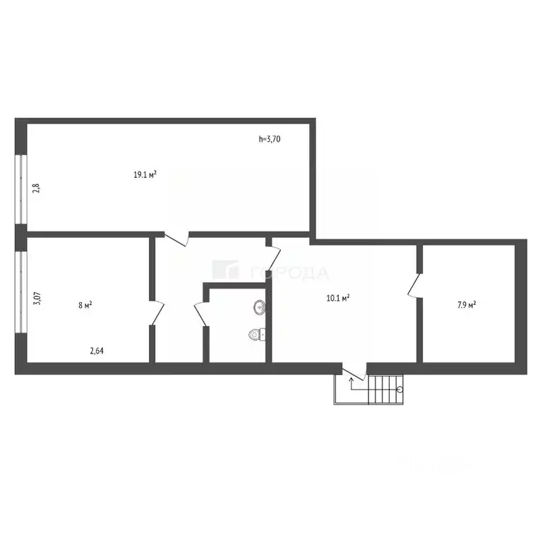 Помещение свободного назначения в Кемеровская область, Новокузнецк ул. ... - Фото 2