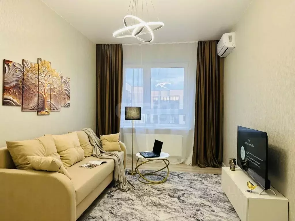 1-к кв. Краснодарский край, Темрюк Дальняя ул., 30/1 (34.0 м) - Фото 1